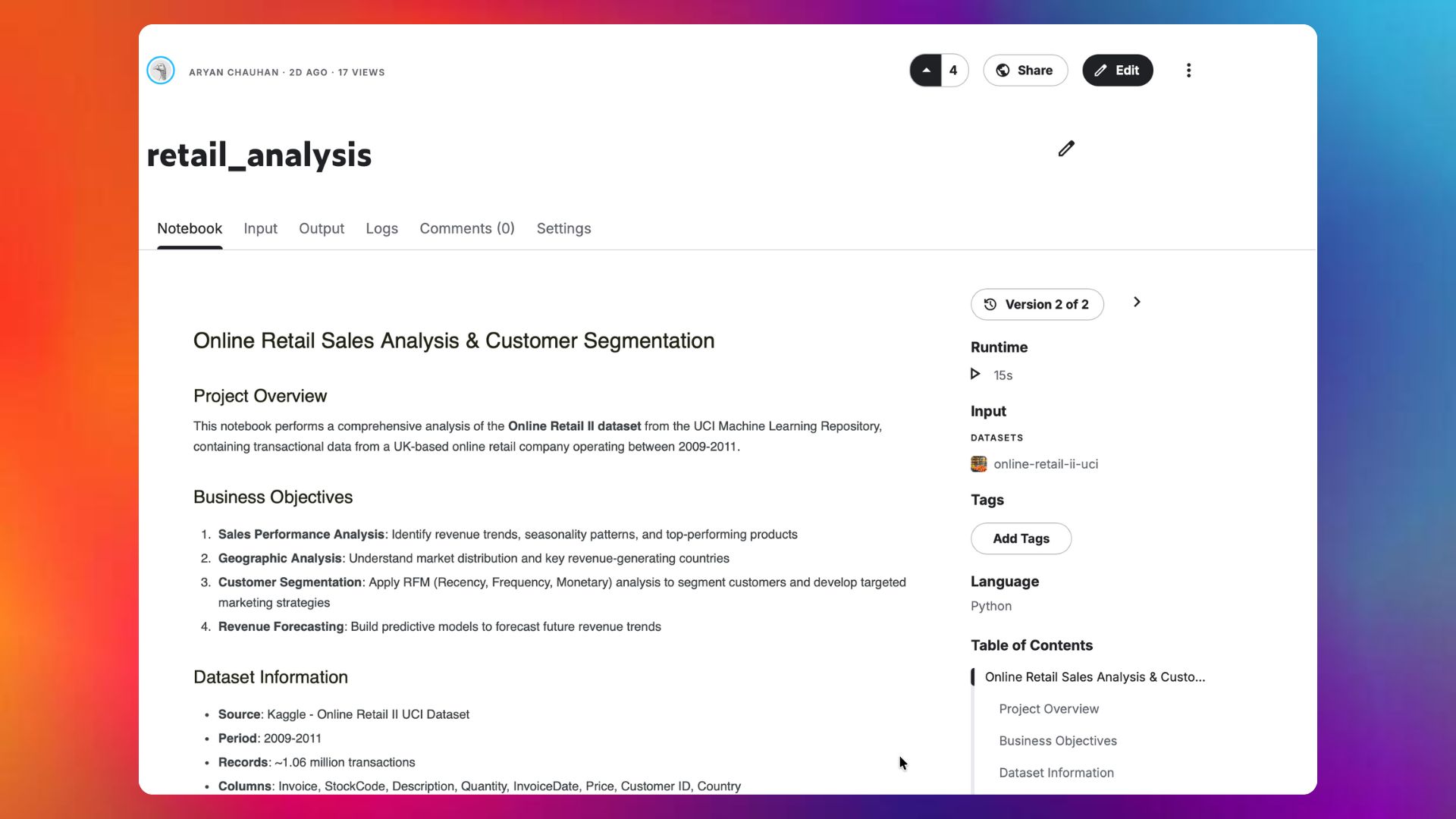 Online Retail Analysis